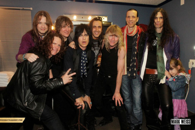 Kix backstage at M3, Baltimore - by Mark Weiss
